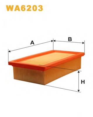 Воздушный фильтр WIX FILTERS WA6203