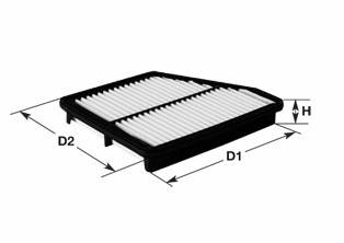 Воздушный фильтр CLEAN FILTERS MA3154 вставка