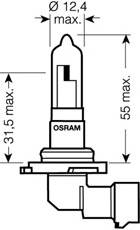 Лампа HB3 12V 60W P20d ORIGINAL LINE (Складная картонная коробка) OSRAM 9005