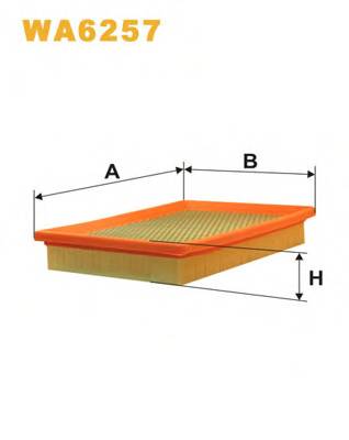 Воздушный фильтр WIX FILTERS WA6257