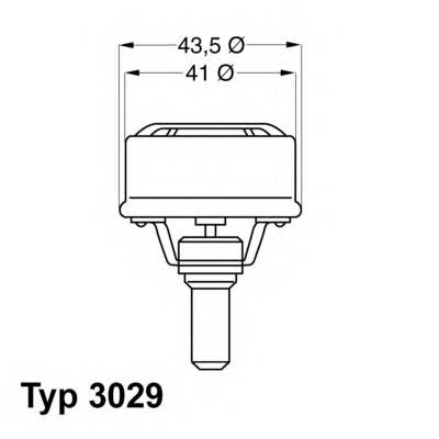 Термостат WAHLER 302986