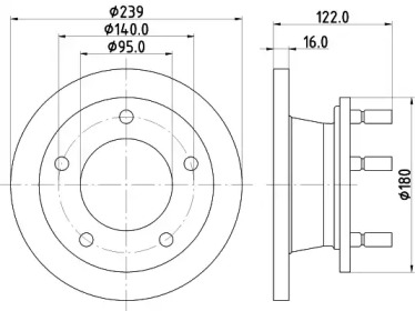 Лампа 12v h11 55w pgj19-2 маяк 1 шт. картон 52110 МАЯК 52110