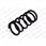 Сайлентблок рычага подвески задн рычага передней оси для opel: corsa d RAPRO 59010