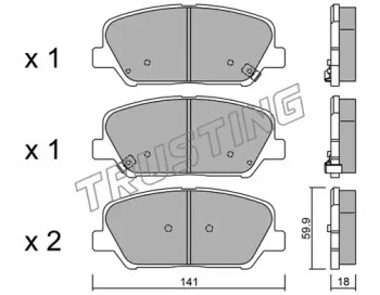 Пруж подв пр(цена за штуку отгружается парами!!) audi 100 Klakson 10130