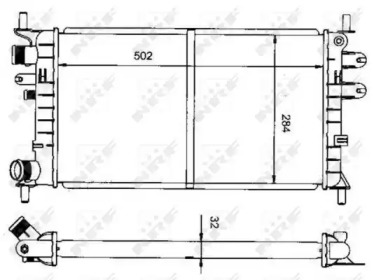 Гофра 50x100 | зад | EDEX 50100