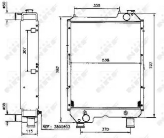 Патрубок peugeot 207 / 1007 1.6 hdi dv6ted4 UCEL 52106