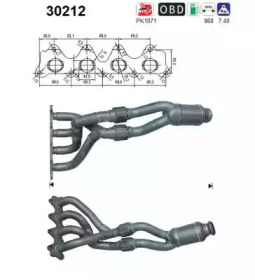 Ключ комбинированный 12x12мм автоdело 30212 АВТОDЕЛО 30212