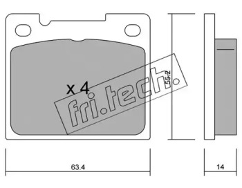 Штуцер прокачки wpp-0040 m12x1.0, l=31.4mm, s=13 ford WP 0040