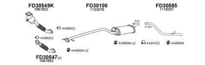 Диск тормозной geely emgrand 1.8 задний d=298mm ASP Mensan 300205