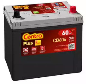 Стартерная аккумуляторная батарея CENTRA CB604