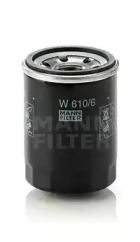 Масляный фильтр MANN-FILTER W610/6
