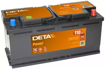 Стартерная аккумуляторная батарея DETA DB1100
