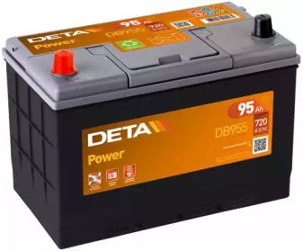 Стартерная аккумуляторная батарея DETA DB955