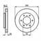Тормозной диск для mitsubishi pajero iii / sport v6# DAR MR407116