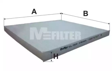 Салонный фильтр MFILTER K9093