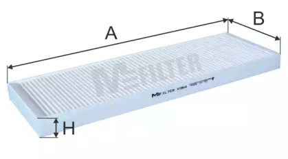 Салонный фильтр MFILTER K964