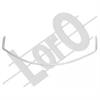 Решетка радиатора накладка нижняя хром opel: astra h 04-(страна производства: польша) LORO 03734440