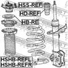 Пыльник переднего амортизатора Honda Cr-V Re3/Re4 07-12 FEBEST HSHBREFL