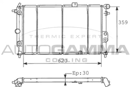 Brake drum OMC 100671