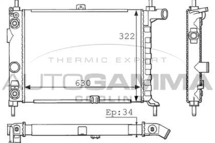 Барабан тормозной  OMC 100690