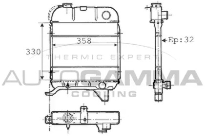 Барабан тормозной chrysler voyager i 4423371 OMC 100762