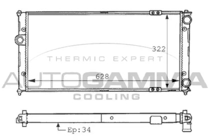 Барабан тормозной opel OMC 100952