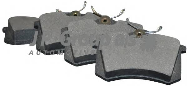 Колодки дисковые задние для VW Golf 2.0-2.9/1.9TDi 96-99 JP GROUP 1163706310