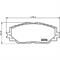 Колодки дисковые передние для Toyota RAV4 2.4 06 TEXTAR 2433601
