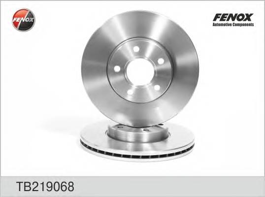 Диск тормозной передний 15'' wheel для Ford Focus II/C-Max,Volvo S40/V50 1.6-2.4 04 FENOX TB219068