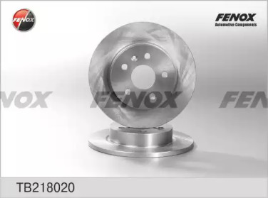 Диск тормозной задний для Chevrolet Cruze 1.5-1.8/2.0CDi 00 FENOX TB218020