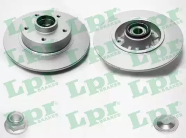Задний тормозной диск LPR R1040PCA
