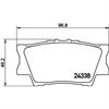Колодки дисковые задние для Toyota RAV4 2.0/2.2D 06 NISSHINBO NP1016