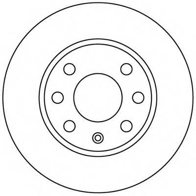 Передний тормозной диск SIMER D1022