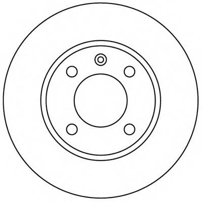 Передний тормозной диск SIMER D1039