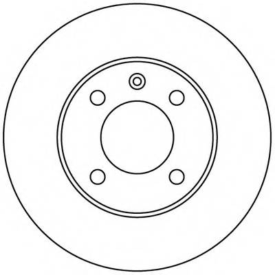 Передний тормозной диск SIMER D1040