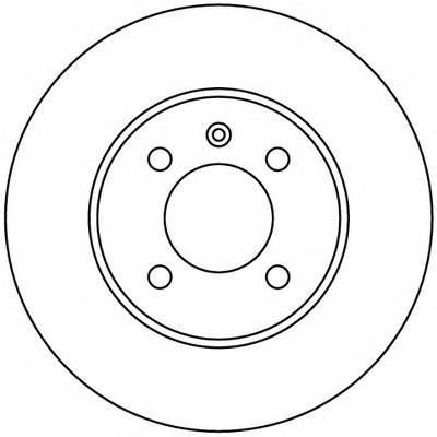 Передний тормозной диск SIMER D1041