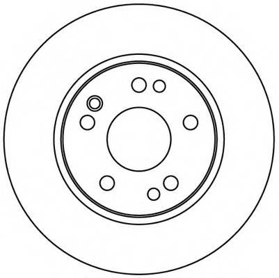 Передний тормозной диск SIMER D1047