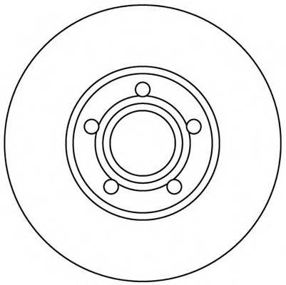 Передний тормозной диск SIMER D1110