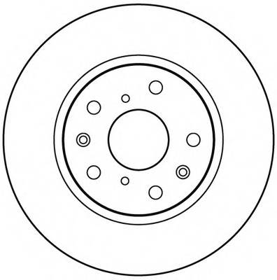 Передний тормозной диск SIMER D2012