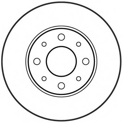 Передний тормозной диск SIMER D2018