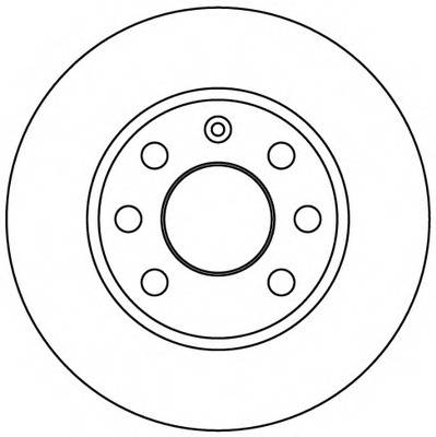 Передний тормозной диск SIMER D2029