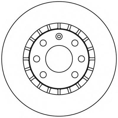 Передний тормозной диск SIMER D2030