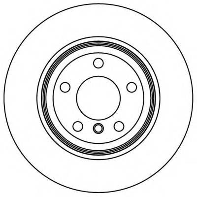 Задний тормозной диск SIMER D1035
