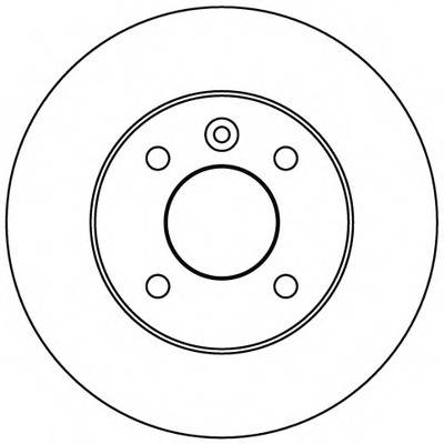 Задний тормозной диск SIMER D1097