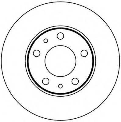 Задний тормозной диск SIMER D1104