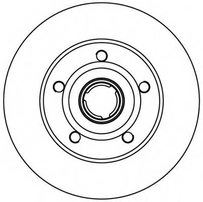 Задний тормозной диск SIMER D1112
