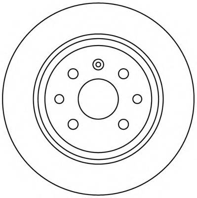 Задний тормозной диск SIMER D1142