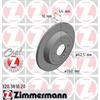 Задний тормозной диск ZIMMERMANN 320381020